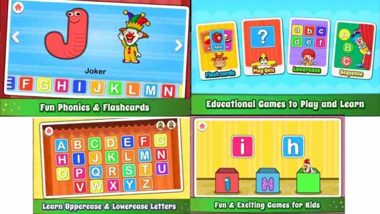 ABC Preschool Kids Tracing & Phonics Learning Games | Kids Learning Pod