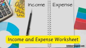 Income and Expense Worksheet