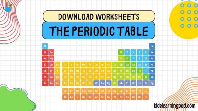 Periodic Table Worksheet